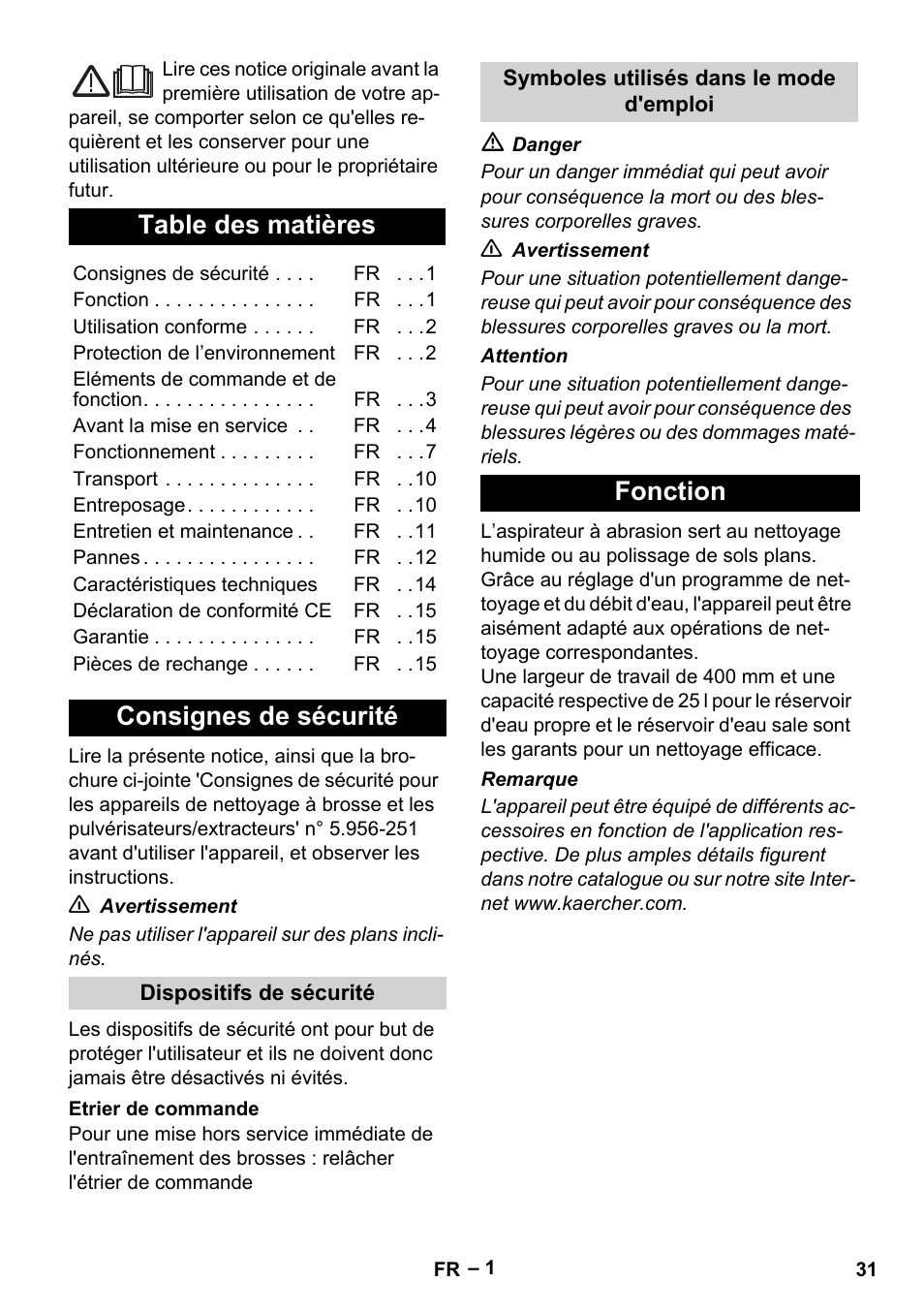 Karcher BR 40-25 C Bp Pack User Manual | Page 31 / 136