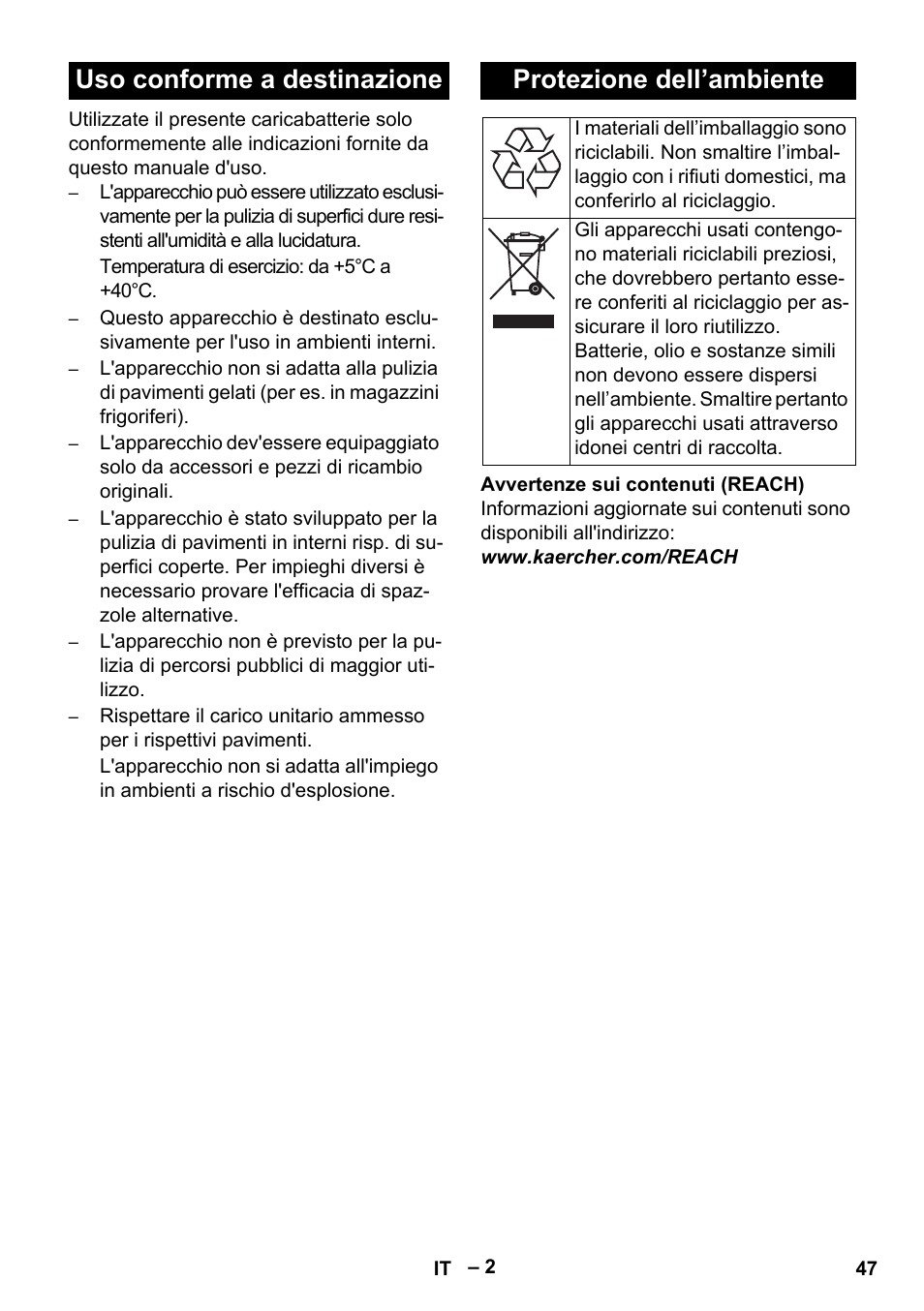 Karcher BR 40-25 C Bp Pack User Manual | Page 47 / 136