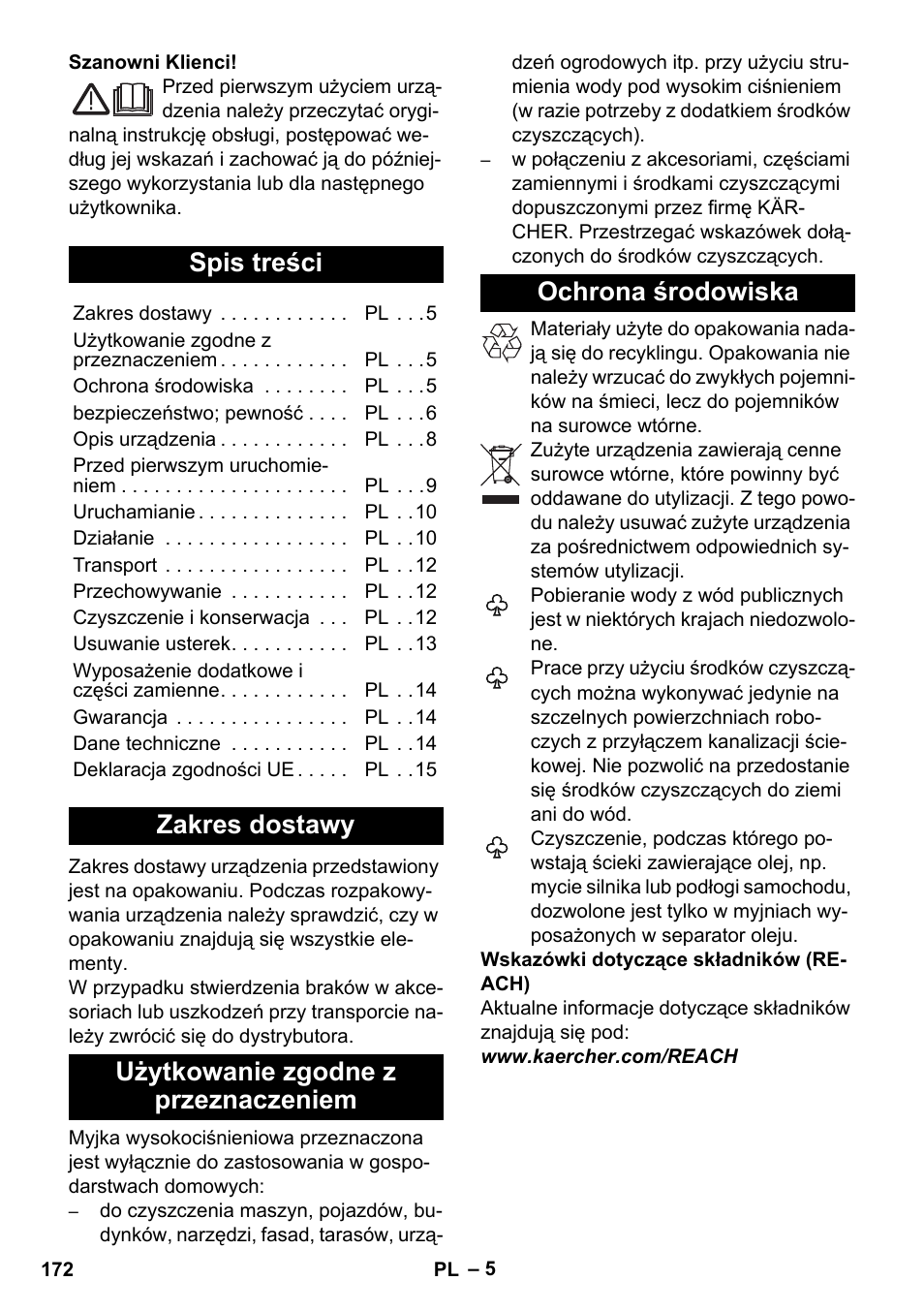 Karcher K 7 Premium User Manual | Page 172 / 288