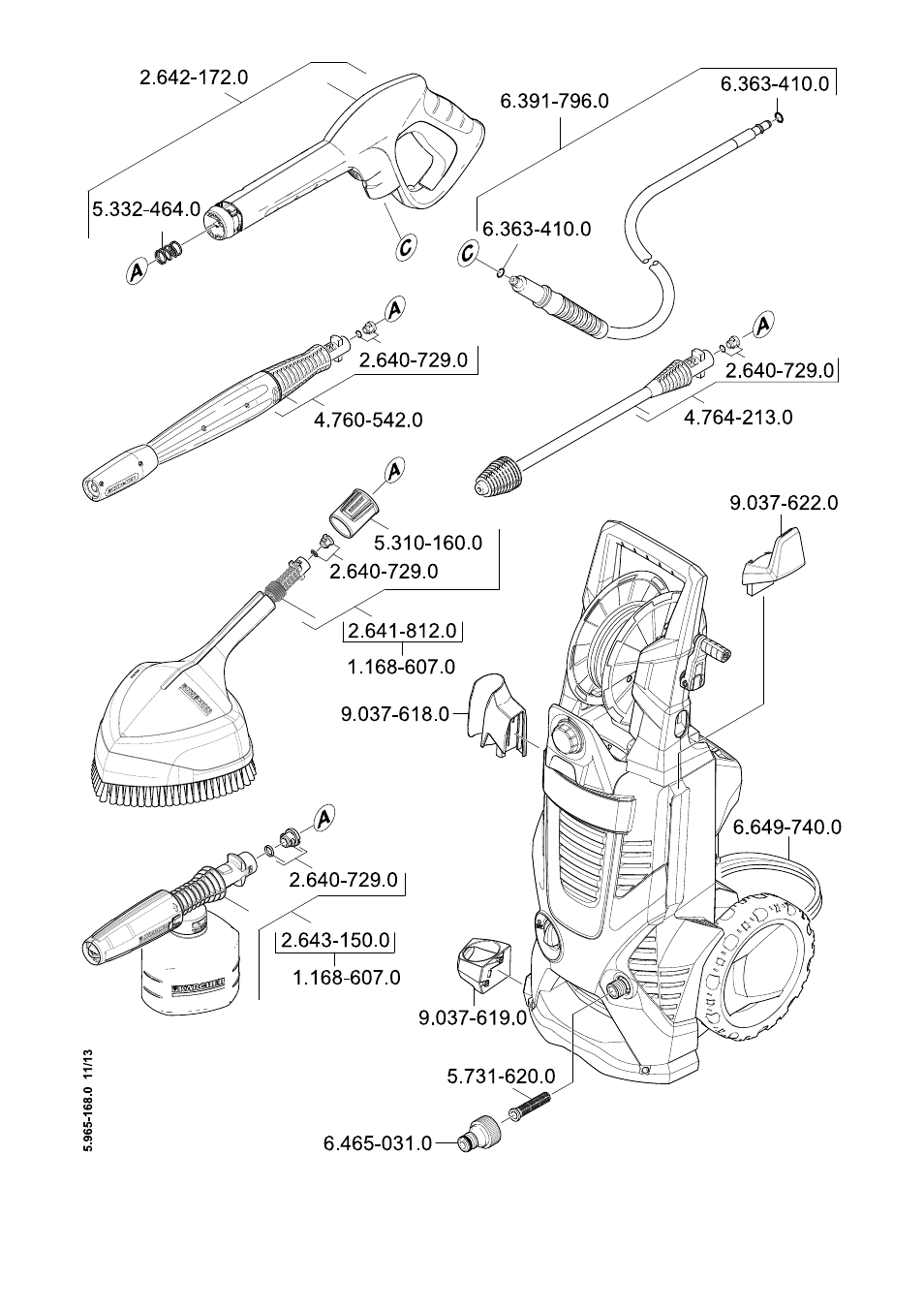 Karcher K 7 Premium User Manual | Page 285 / 288