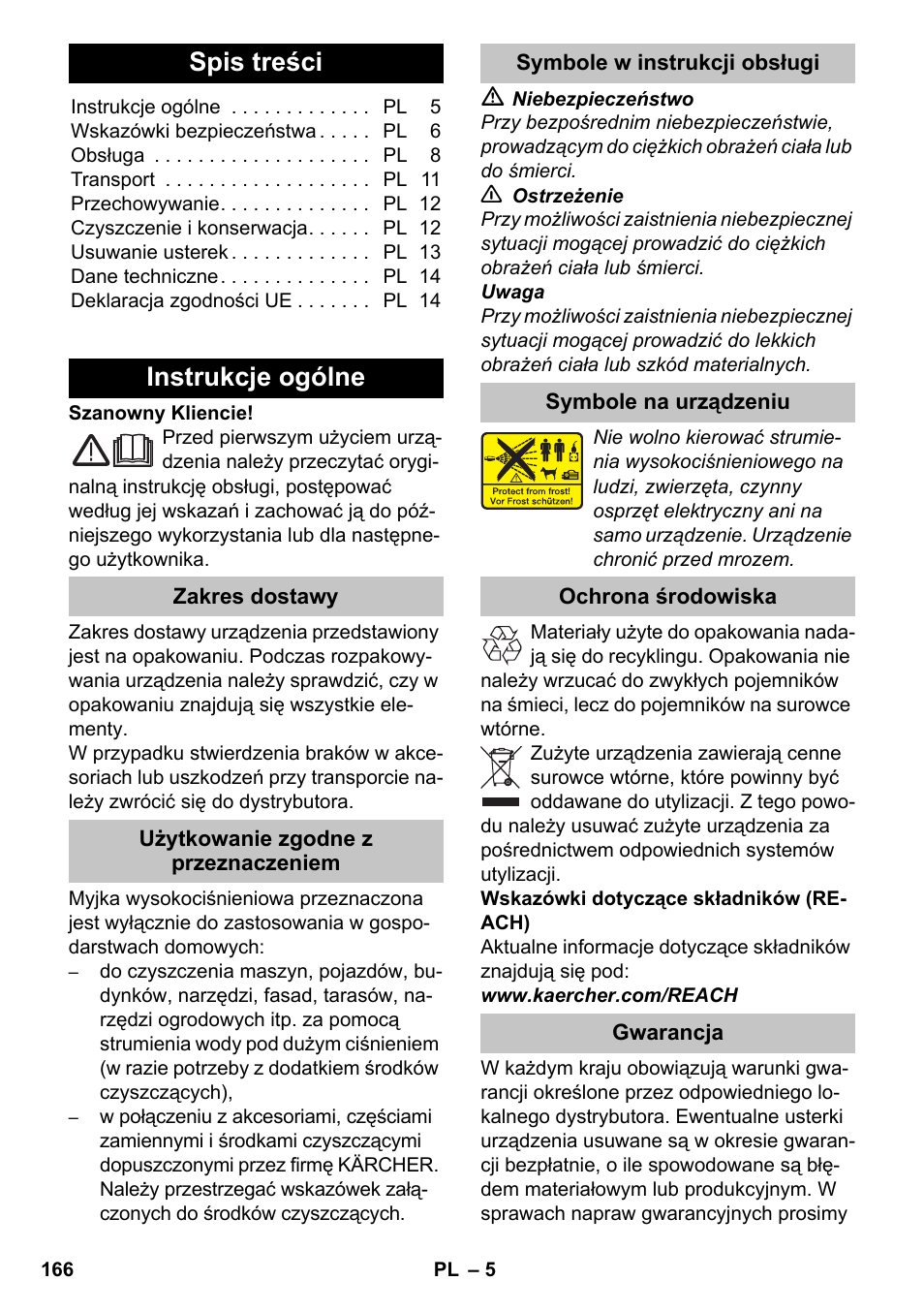 Karcher K 4-600 User Manual | Page 166 / 262