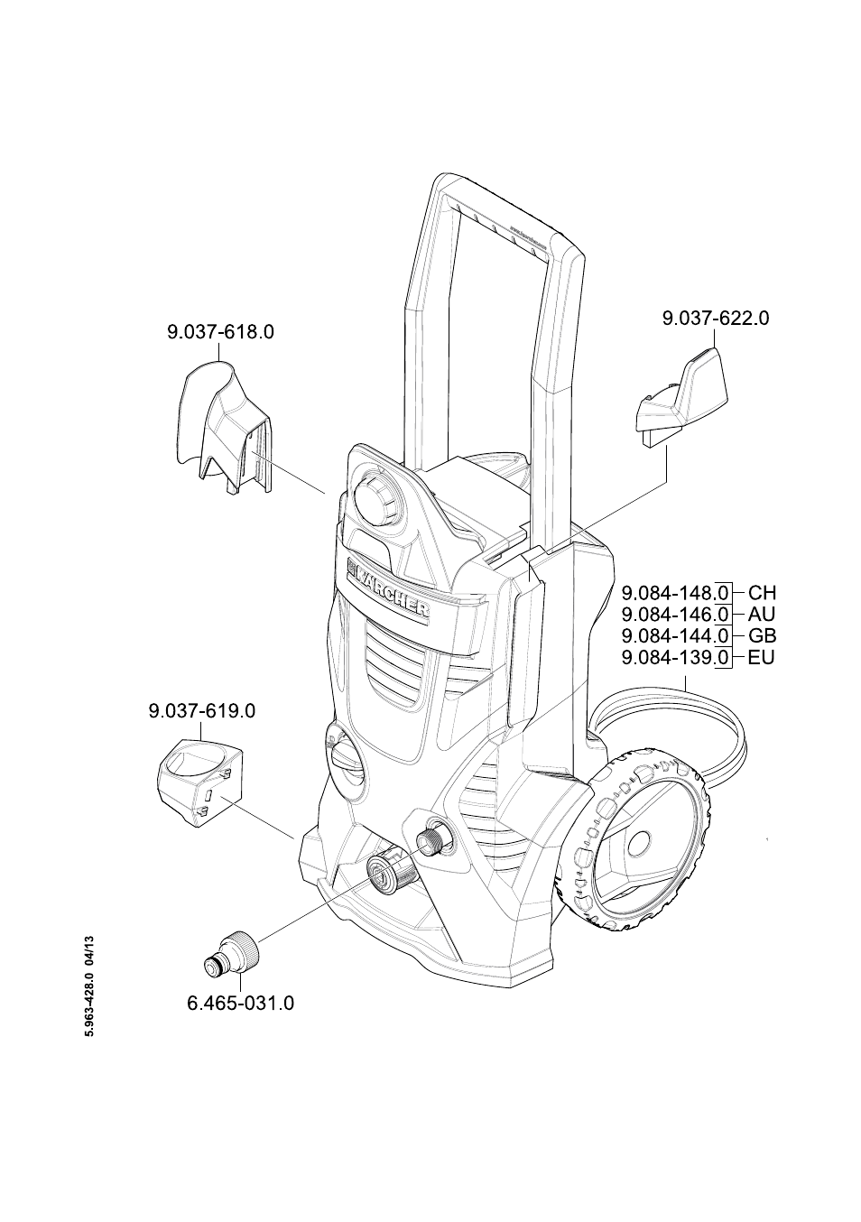 Karcher K 4-600 User Manual | Page 260 / 262