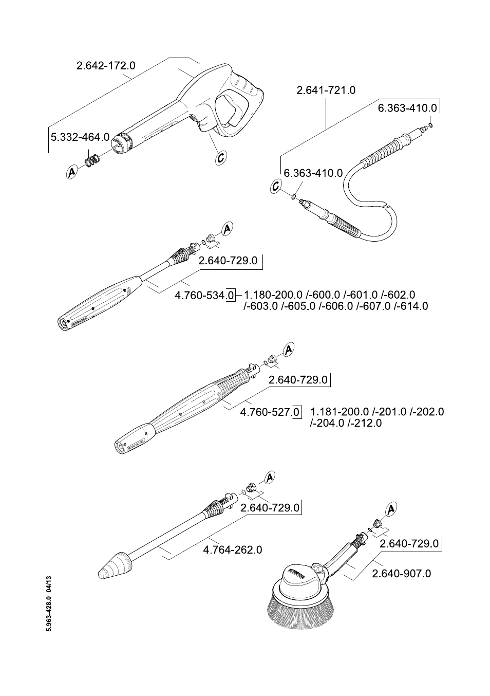 Karcher K 4-600 User Manual | Page 261 / 262