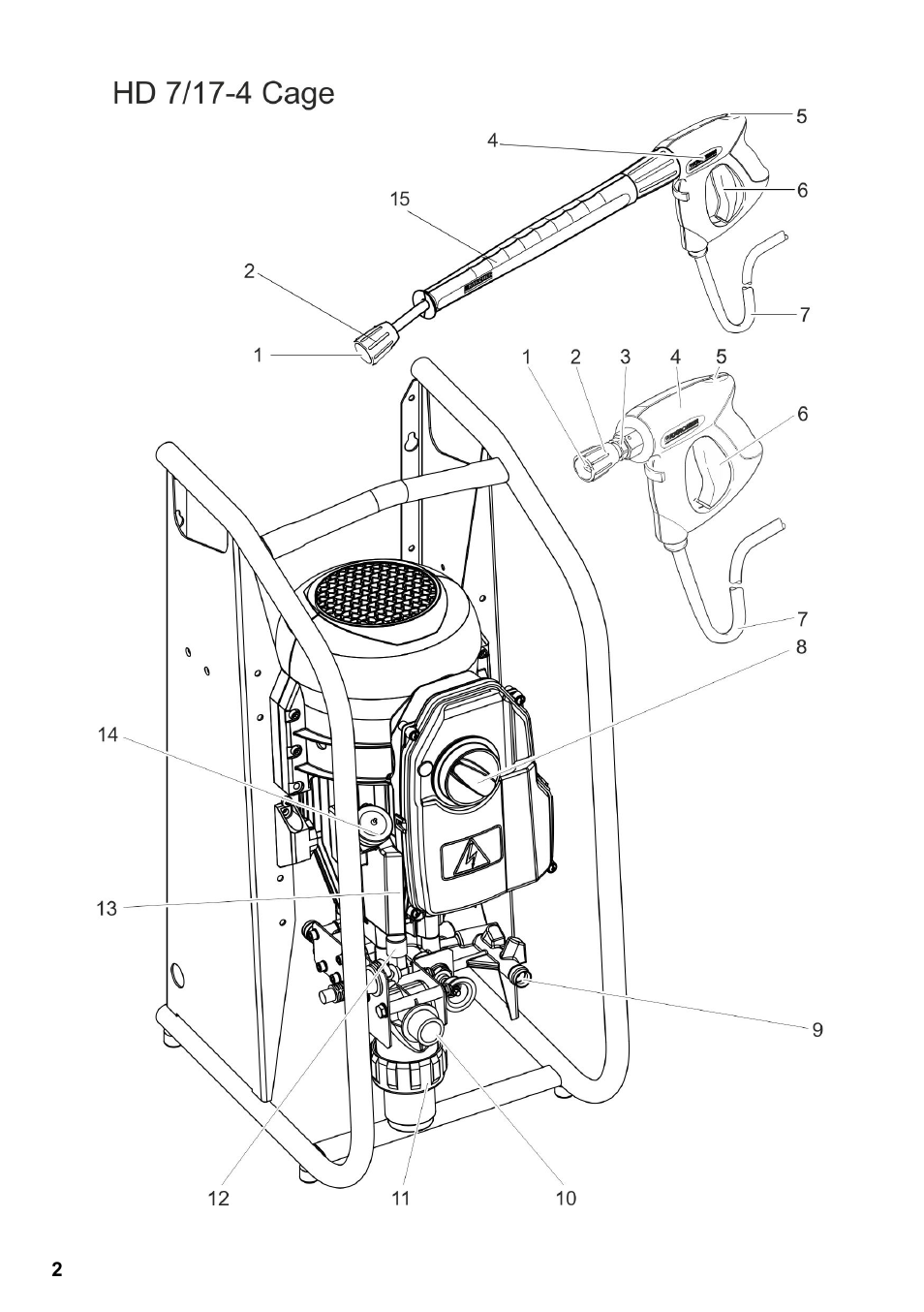 Karcher HD 8-19-4 Cage IN User Manual | Page 2 / 60