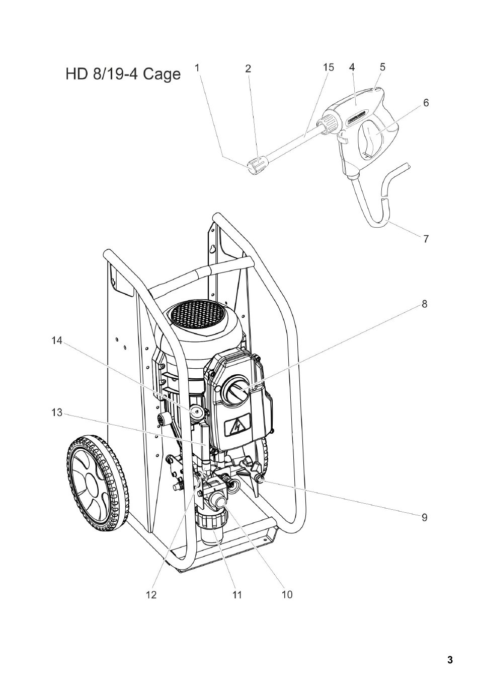 Karcher HD 8-19-4 Cage IN User Manual | Page 3 / 60