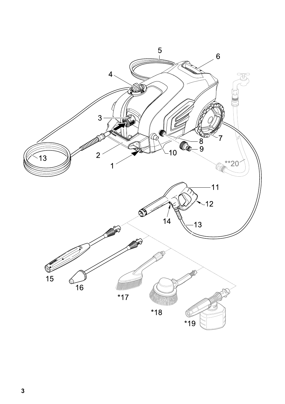 Karcher K 5 Compact User Manual | Page 3 / 278