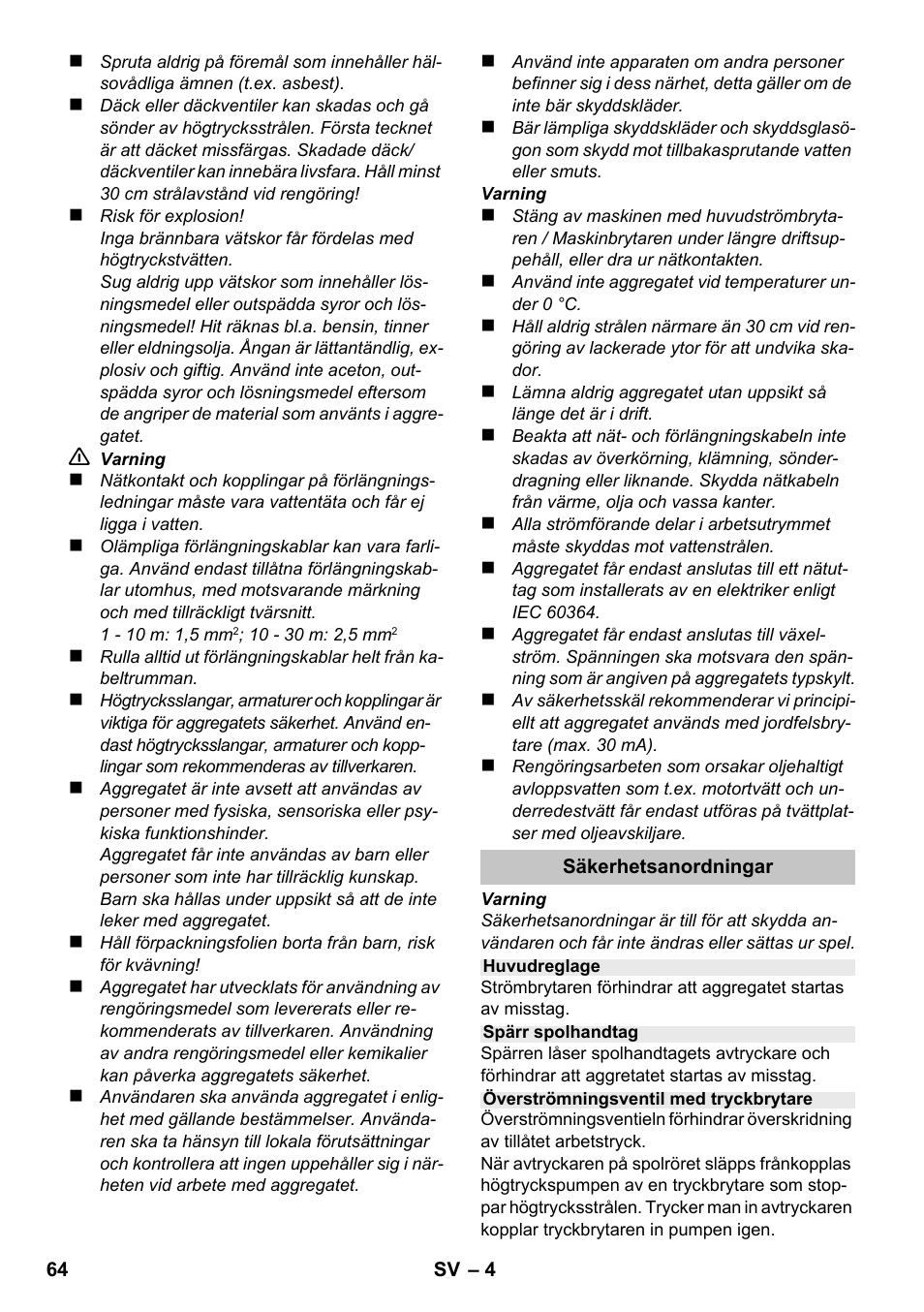 Karcher K 2 Basic User Manual | Page 64 / 180