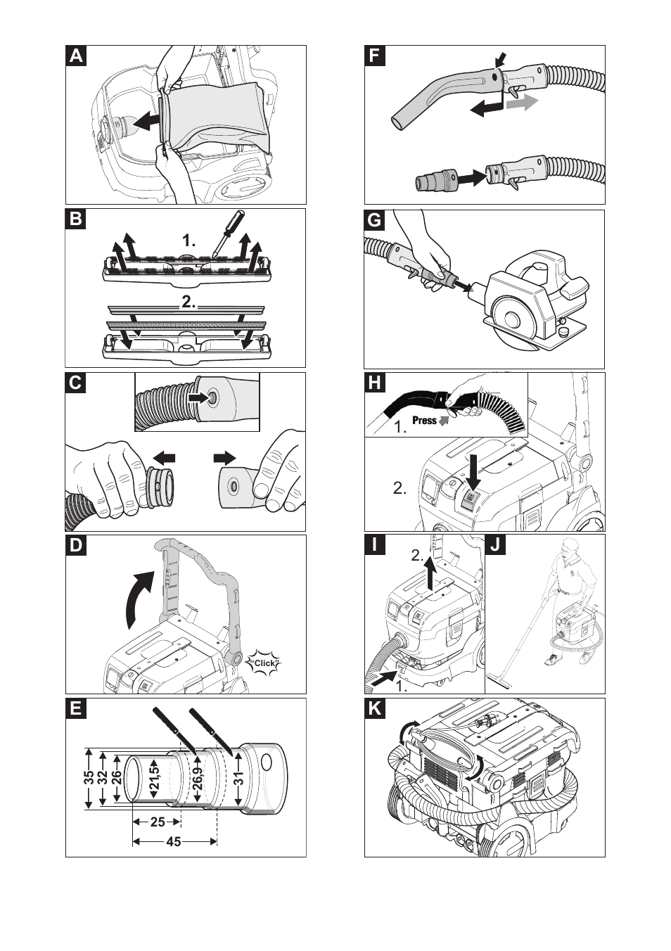 Ef g, Ij k | Karcher NT 14-1 Eco Adv User Manual | Page 4 / 40