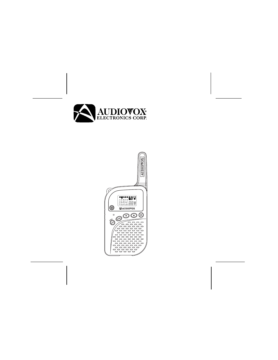 Audiovox GMRS762CH User Manual | 28 pages