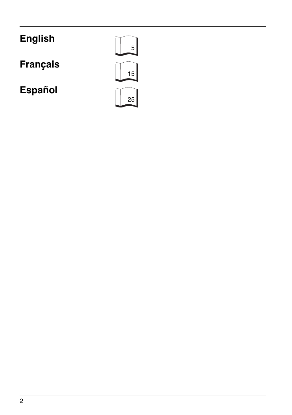 English français español | Karcher HD 4-5-32-4 S Eb User Manual | Page 2 / 36