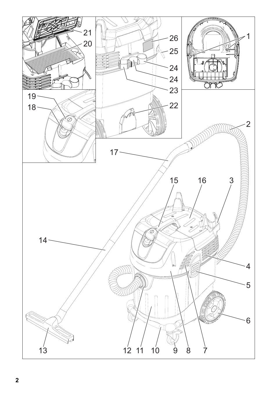 Karcher NT 45-1 Eco CUL User Manual | Page 2 / 32