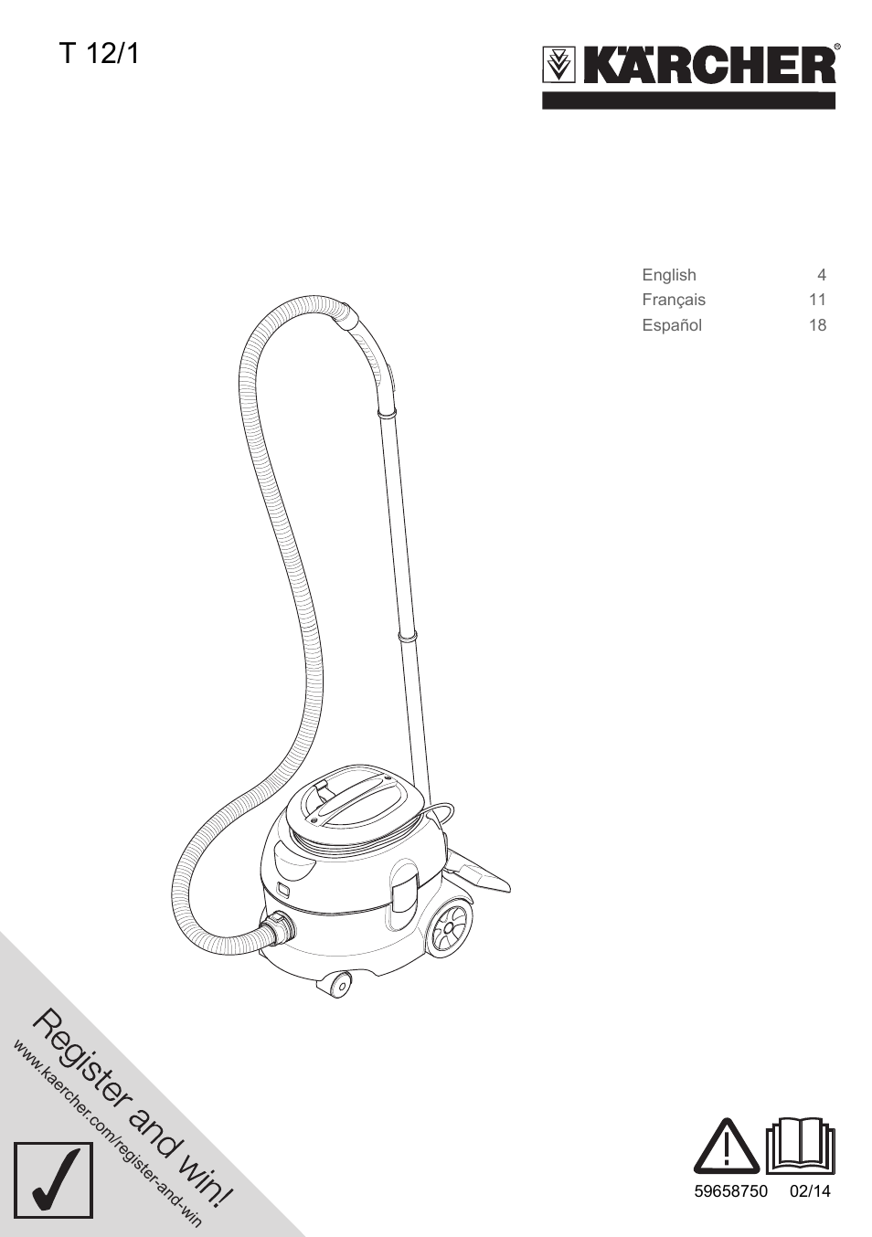 Karcher T 12-1 CUL User Manual | 28 pages