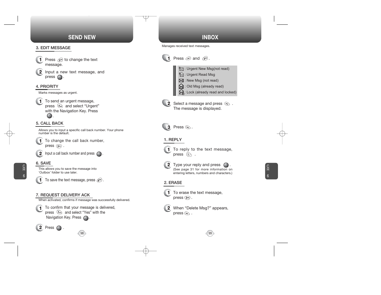 Send new inbox | Audiovox WIRELESS HANDSET WITH GPS CDM-8300 User Manual | Page 51 / 67