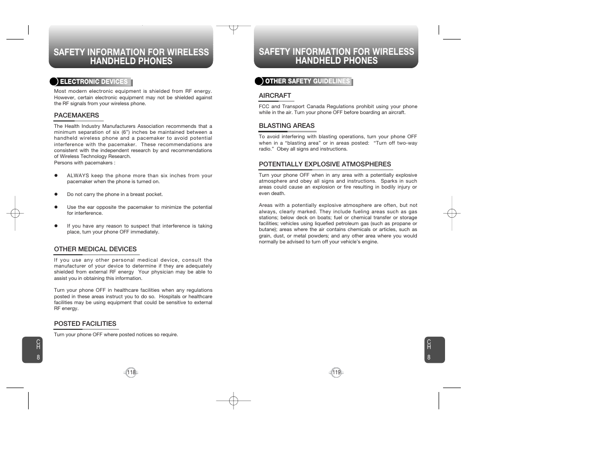 Audiovox WIRELESS HANDSET WITH GPS CDM-8300 User Manual | Page 61 / 67