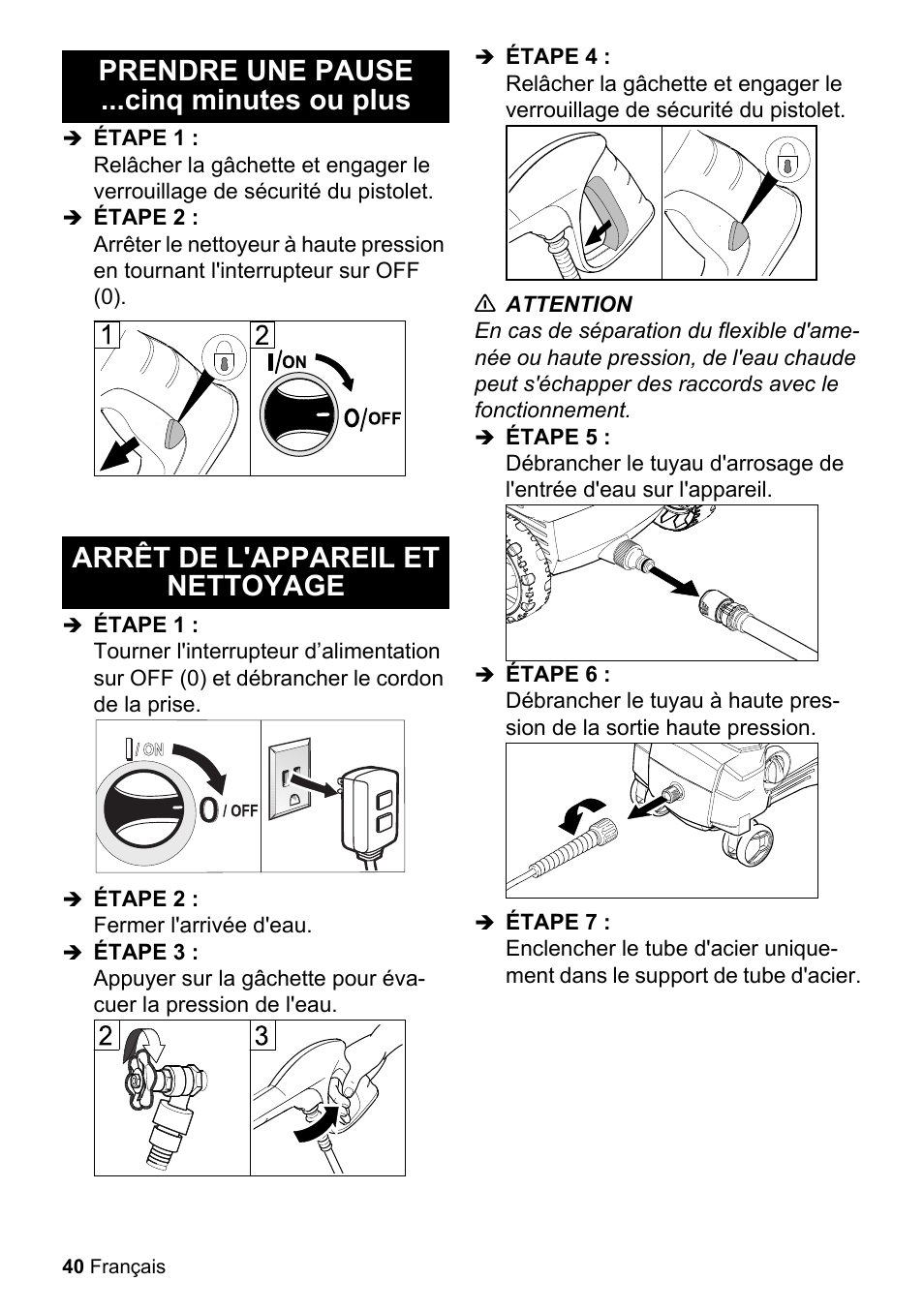 Karcher K 2-20 M Plus User Manual | Page 40 / 48