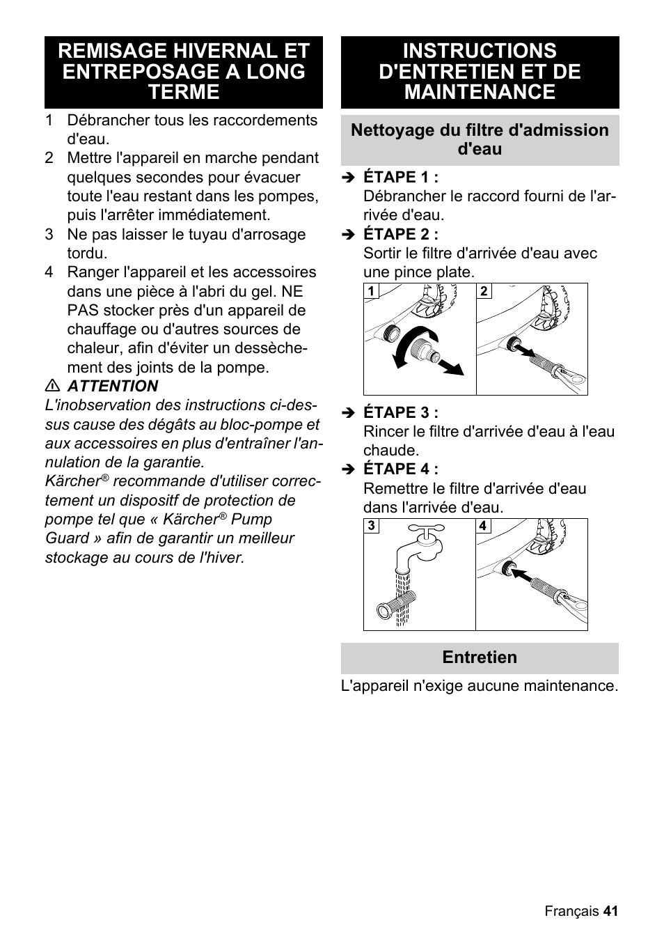 Karcher K 2-20 M Plus User Manual | Page 41 / 48