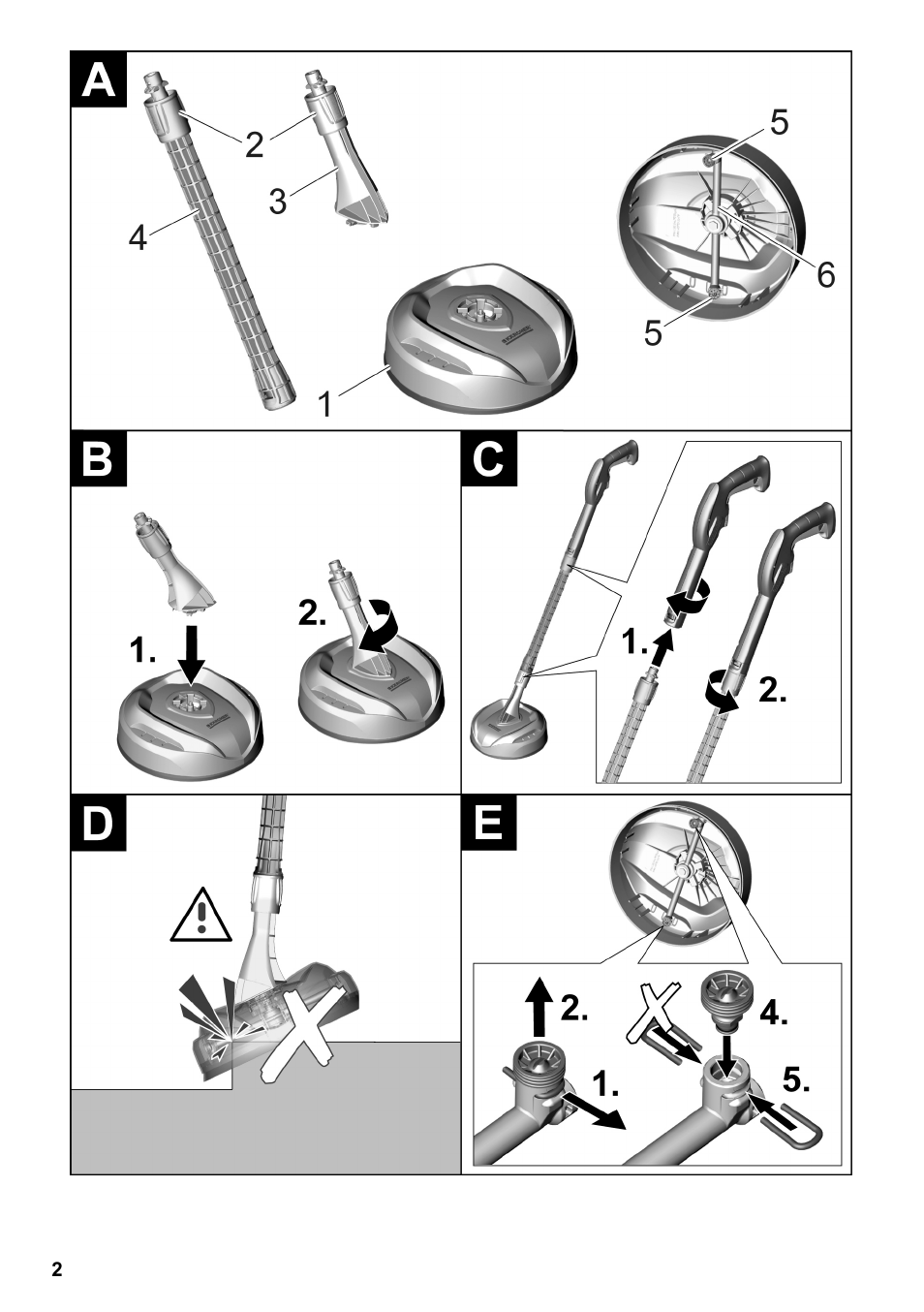 Karcher K 2-26 M T50 User Manual | Page 2 / 8