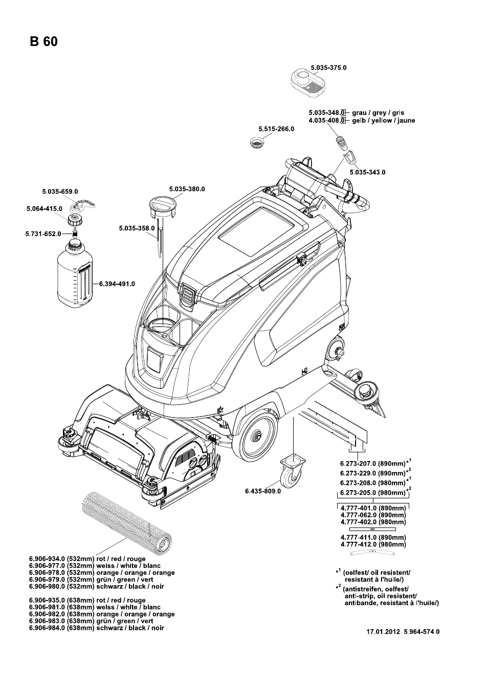 Karcher B 60 W disc User Manual | Page 14 / 16