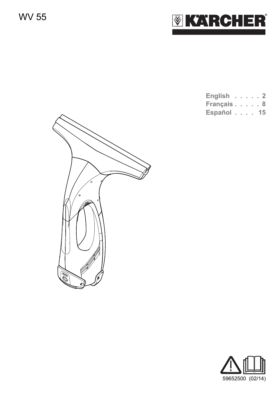 Karcher WV 55 User Manual | 24 pages