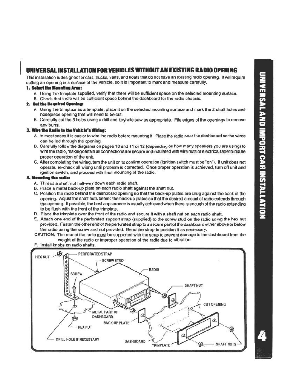 Audiovox AV-970 User Manual | Page 5 / 19