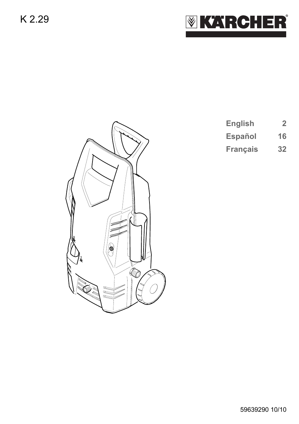 Karcher K 2-29 User Manual | 48 pages