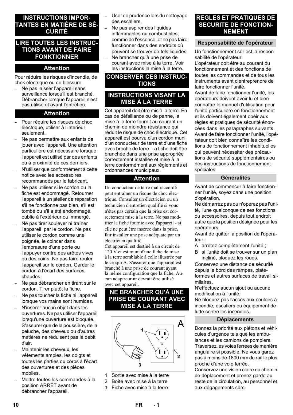 Français | Karcher BR 40-10 C ADV User Manual | Page 10 / 28