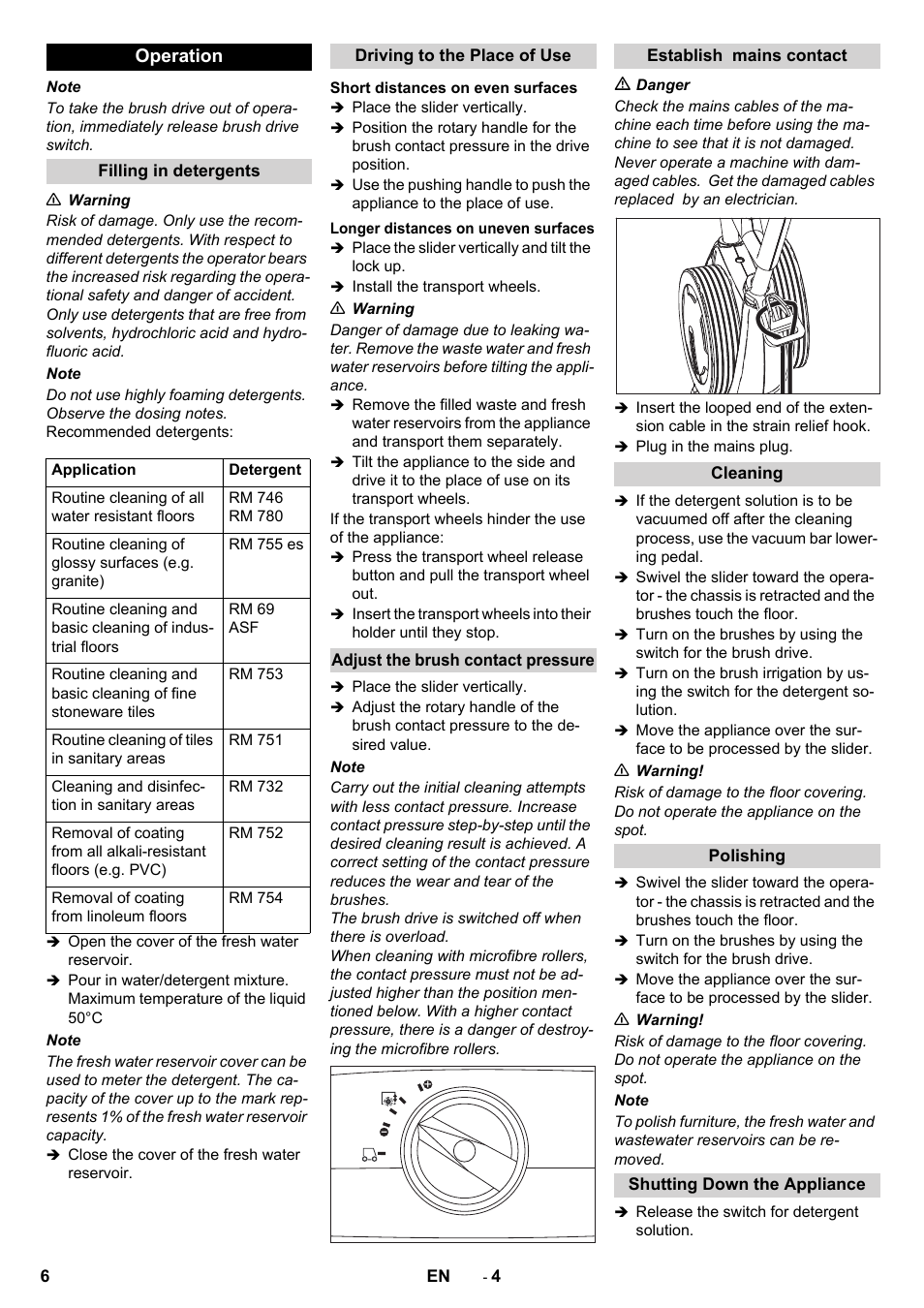 Karcher BR 40-10 C ADV User Manual | Page 6 / 28