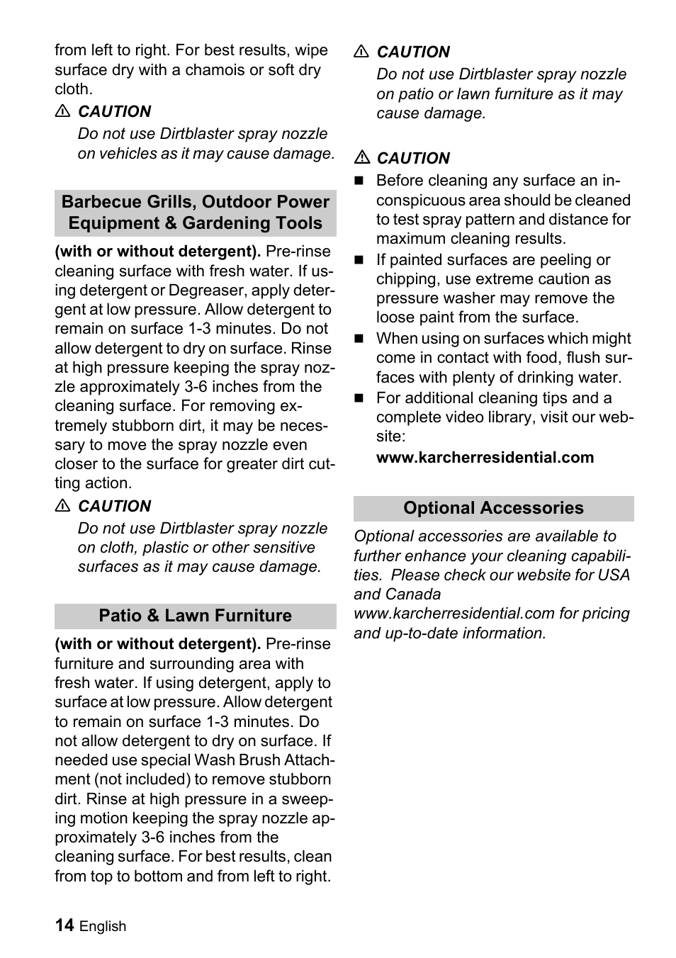Karcher G 4000 OH servo press User Manual | Page 14 / 50