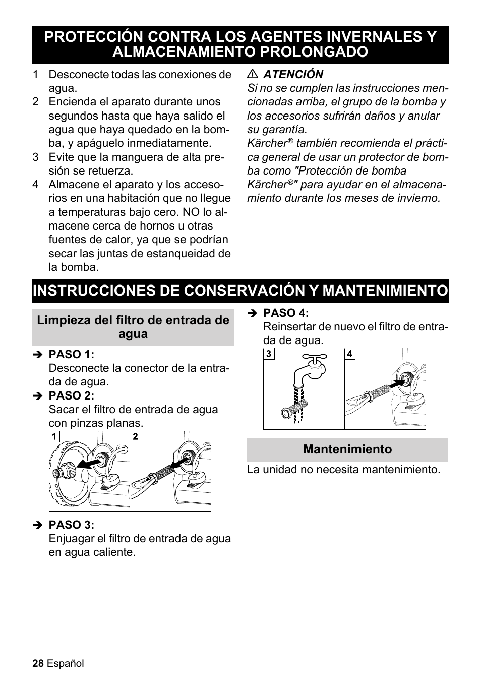 Karcher K 2-360 CCK User Manual | Page 28 / 52