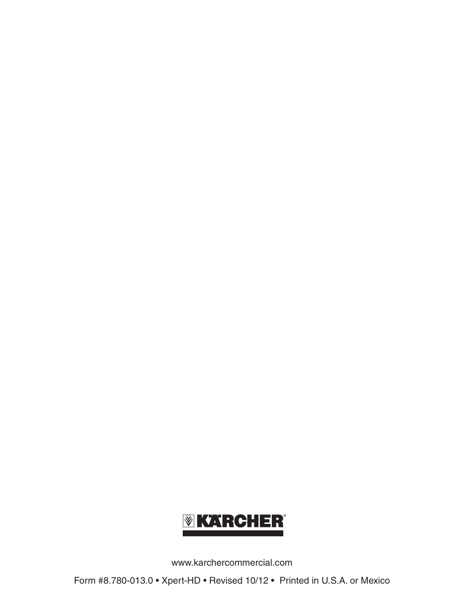 Karcher HD 2-5-27 P User Manual | Page 20 / 20