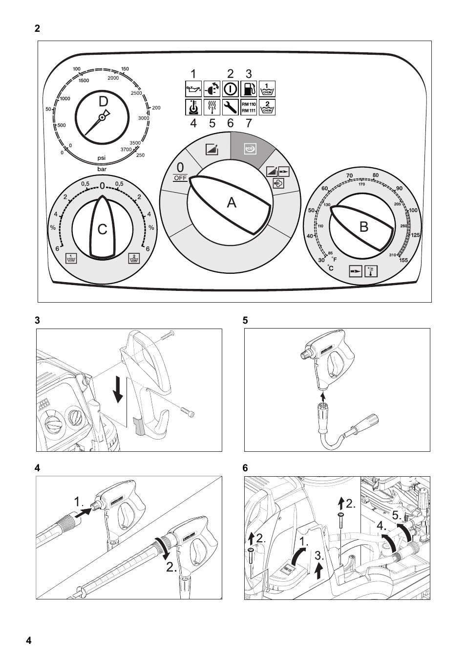 Karcher HDS 3-5-23 -4M Eg User Manual | Page 4 / 60