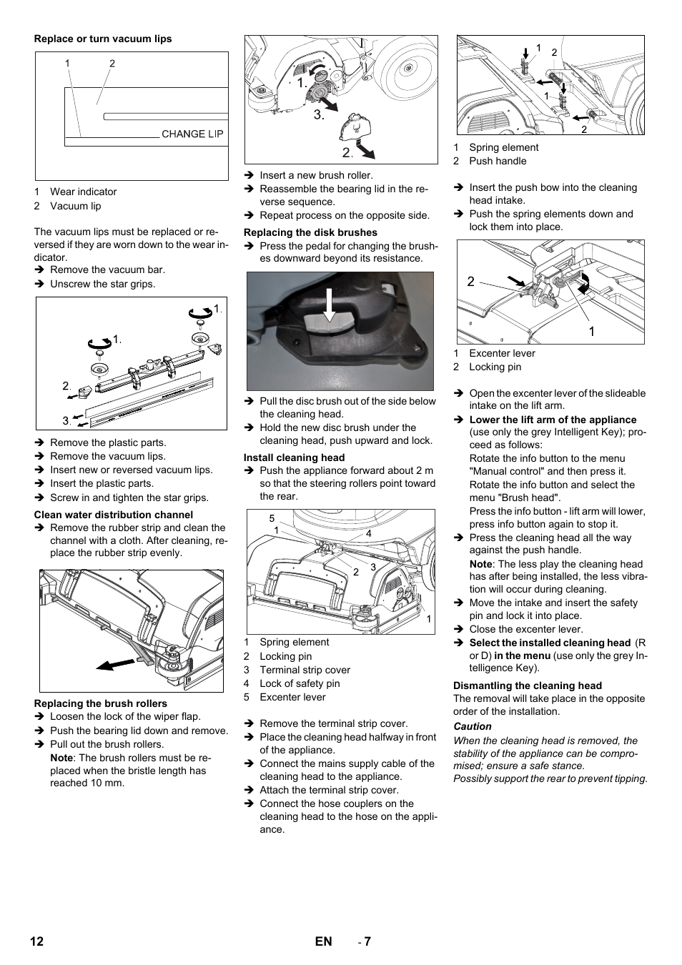 Karcher B 80 W disc User Manual | Page 12 / 16