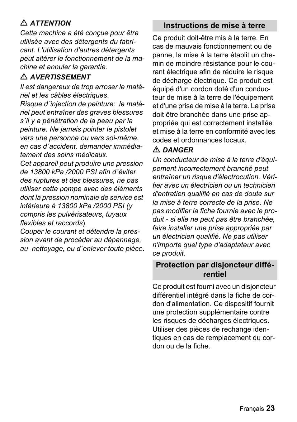 Karcher K 5-690 User Manual | Page 23 / 60