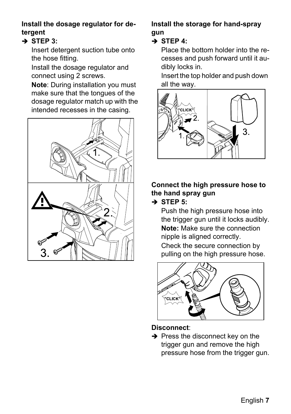 Karcher K 3-540 User Manual | Page 7 / 64