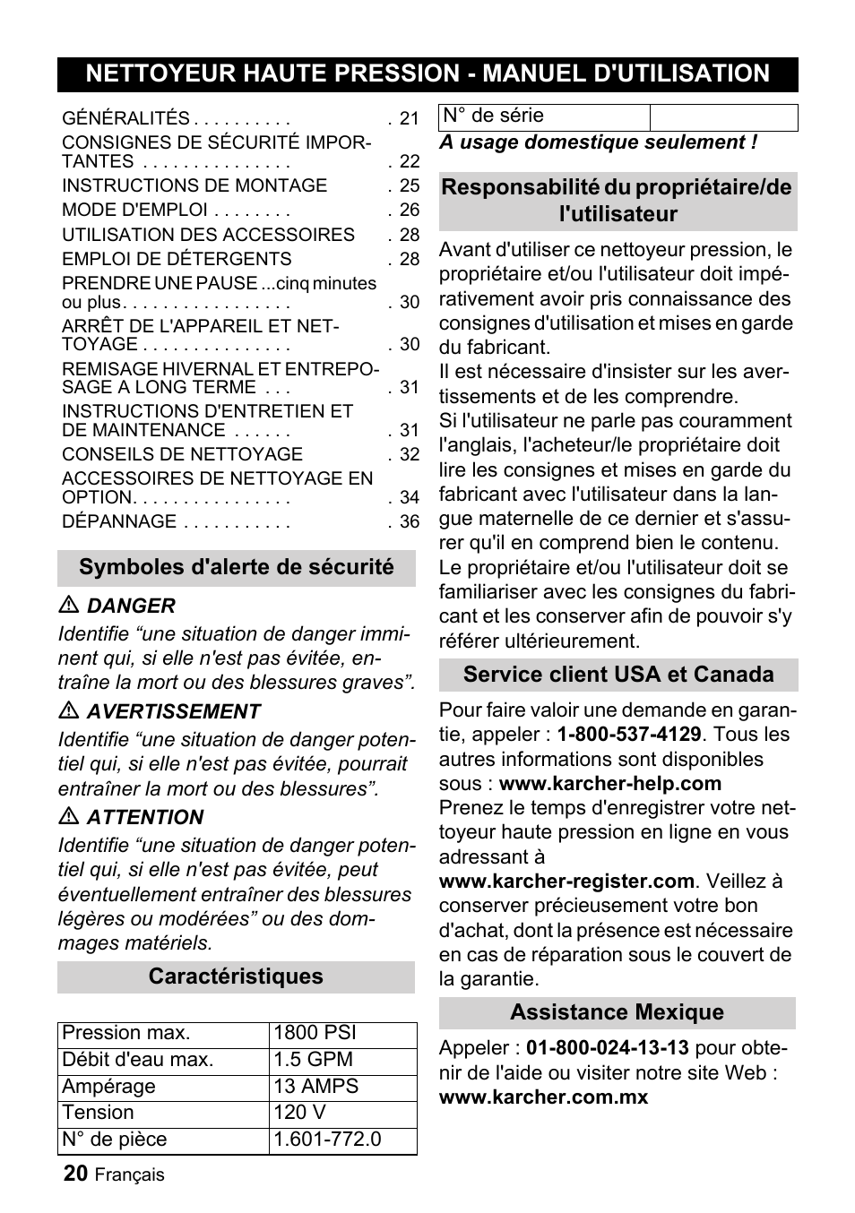 Nettoyeur haute pression - manuel d'utilisation | Karcher K 3-690 User Manual | Page 20 / 60