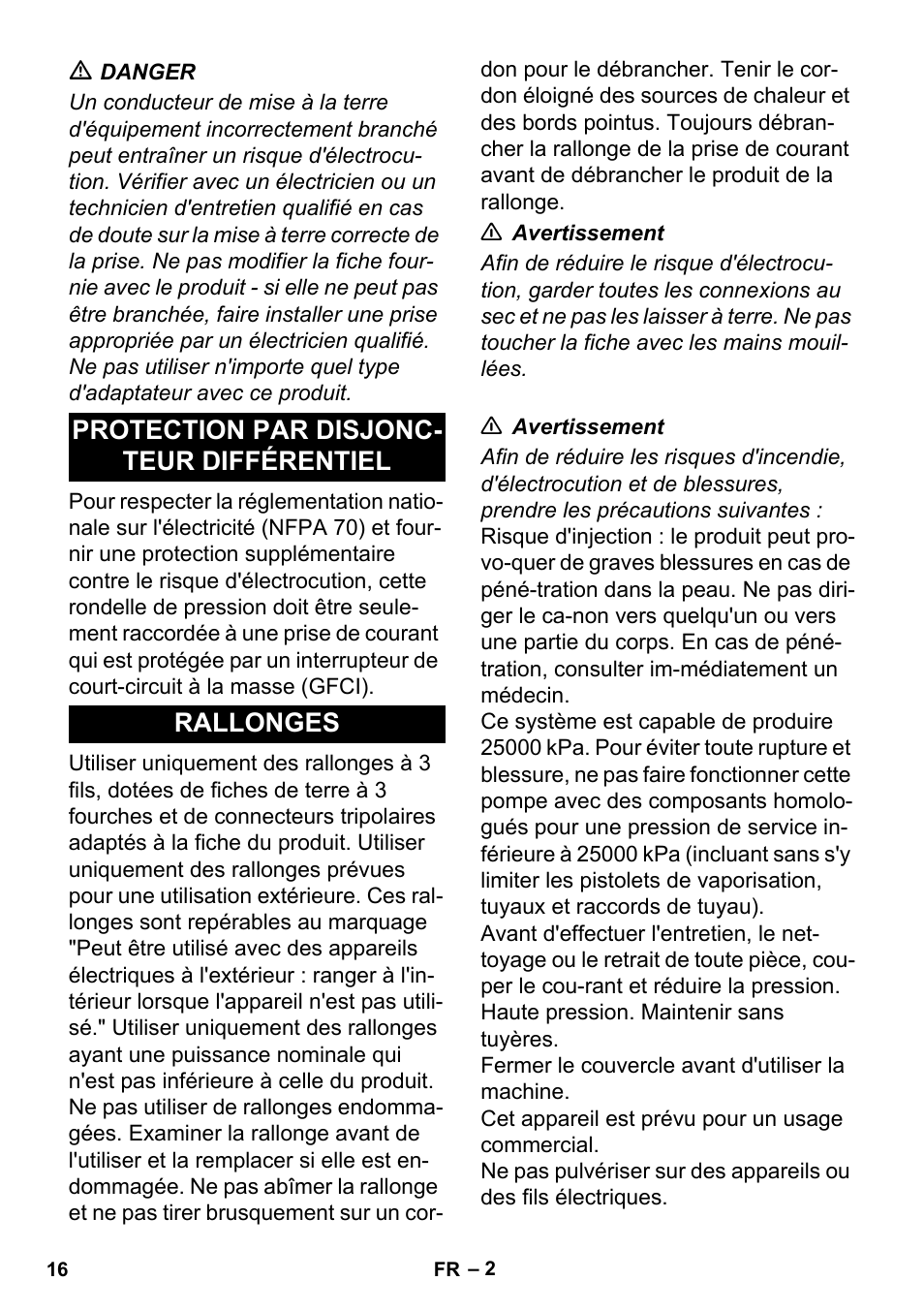 Karcher HD 4-5-32-4 S Ec User Manual | Page 16 / 44