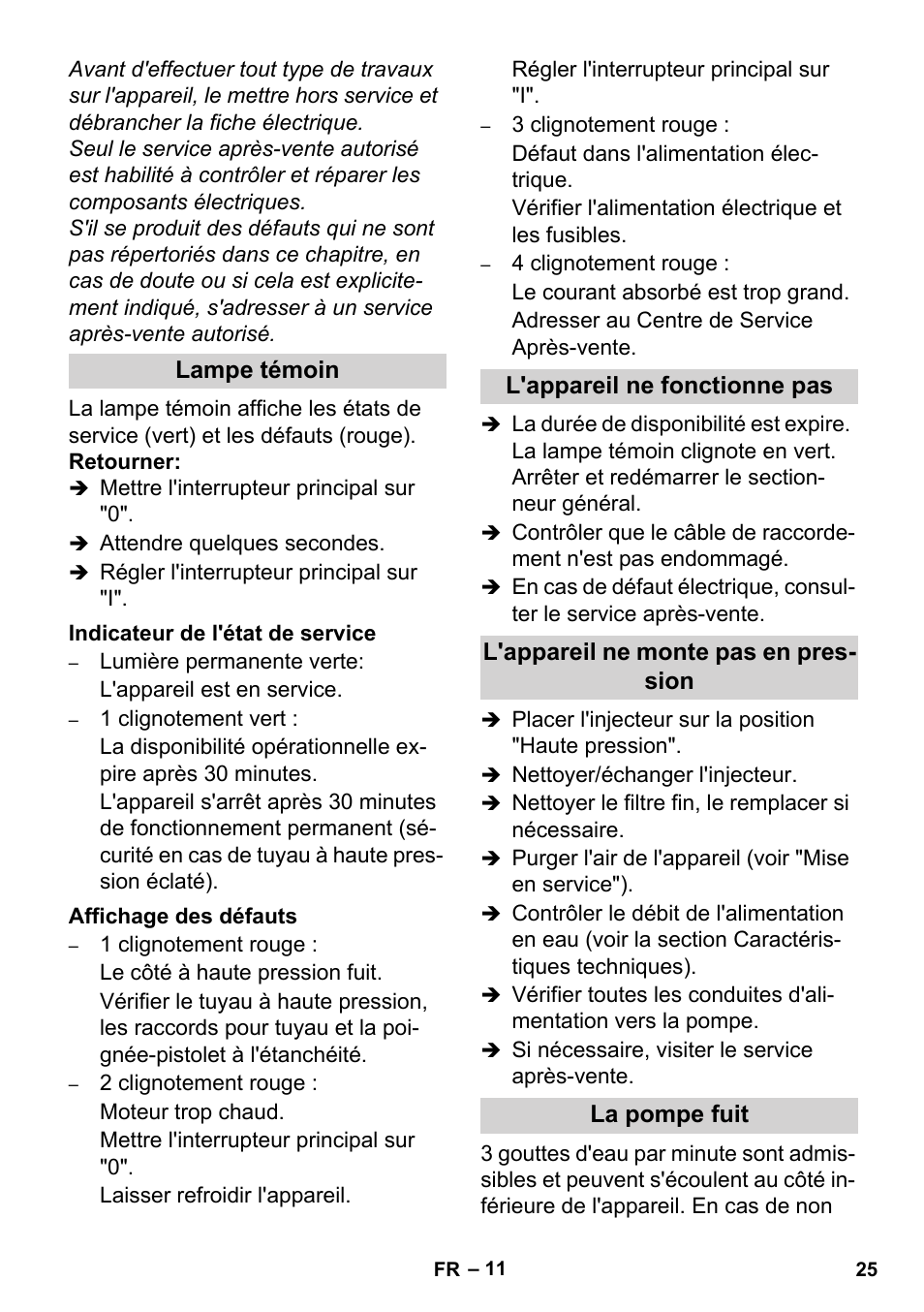 Karcher HD 4-5-32-4 S Ec User Manual | Page 25 / 44