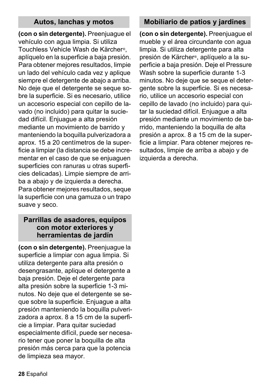 Karcher K 5-85 M User Manual | Page 28 / 48