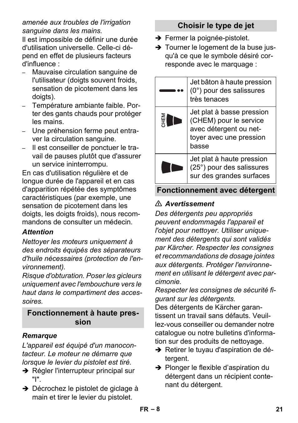 Karcher HD 1-8-13 C Ed User Manual | Page 21 / 40