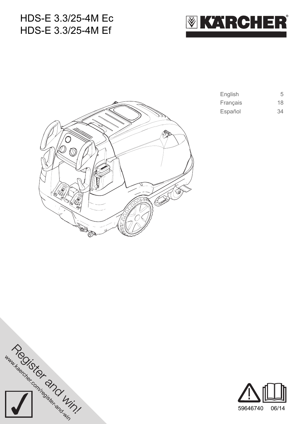 Karcher HDS-E 3-3-25-4M Ec User Manual | 52 pages