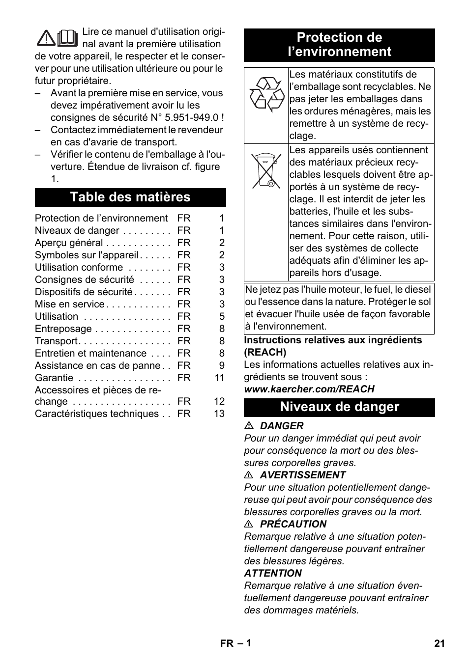 Karcher HDS-E 3-3-25-4M Ec User Manual | Page 21 / 52
