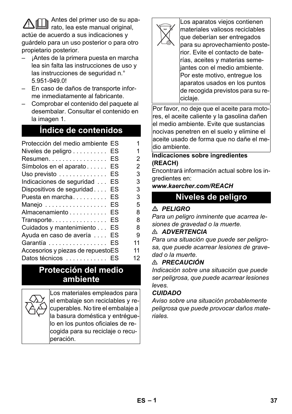 Karcher HDS-E 3-3-25-4M Ec User Manual | Page 37 / 52