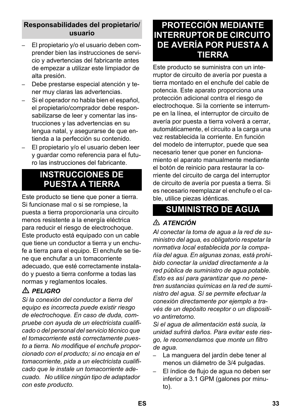 Karcher HDS 2-3-12 C Ed User Manual | Page 33 / 48