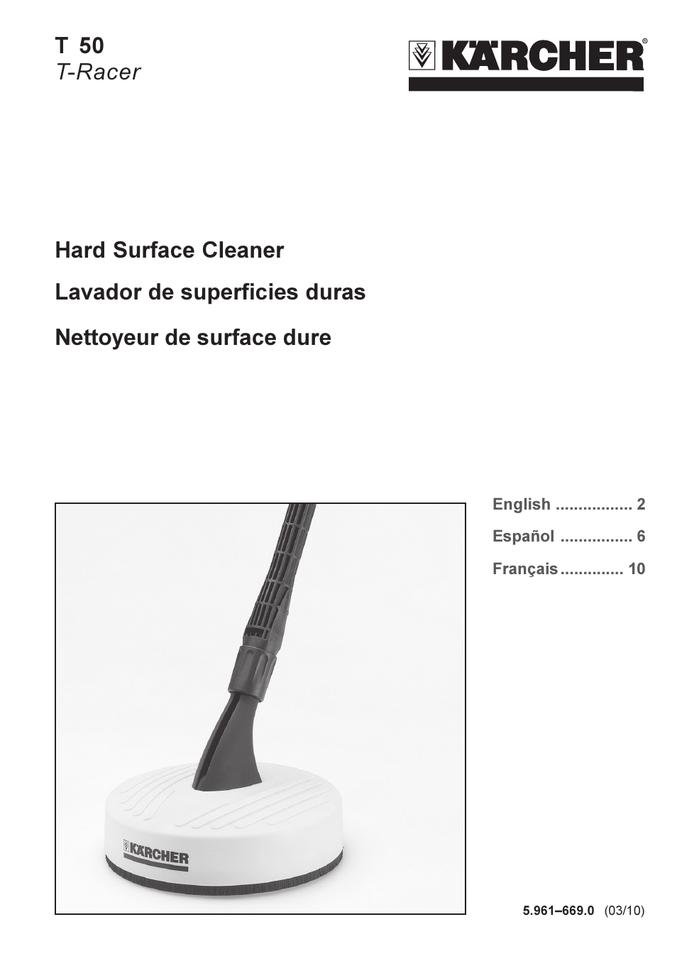 Karcher K 2-26 M T50 User Manual | 16 pages