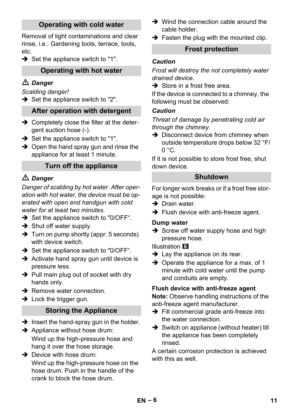 Karcher HDS 1-7-12 U Ed User Manual | Page 11 / 48