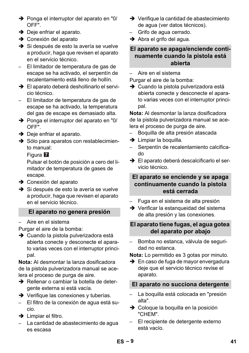 Karcher HDS 1-7-12 U Ed User Manual | Page 41 / 48