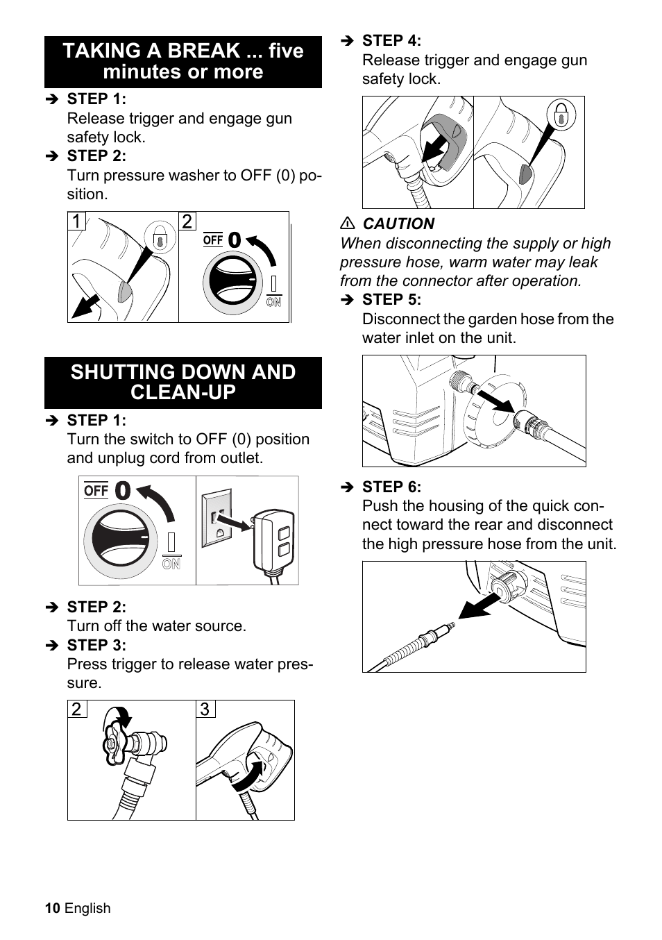 Karcher K 2-26 M T50 User Manual | Page 10 / 52