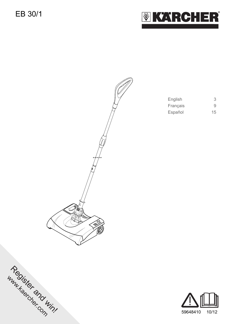 Karcher EB 30-1 User Manual | 24 pages