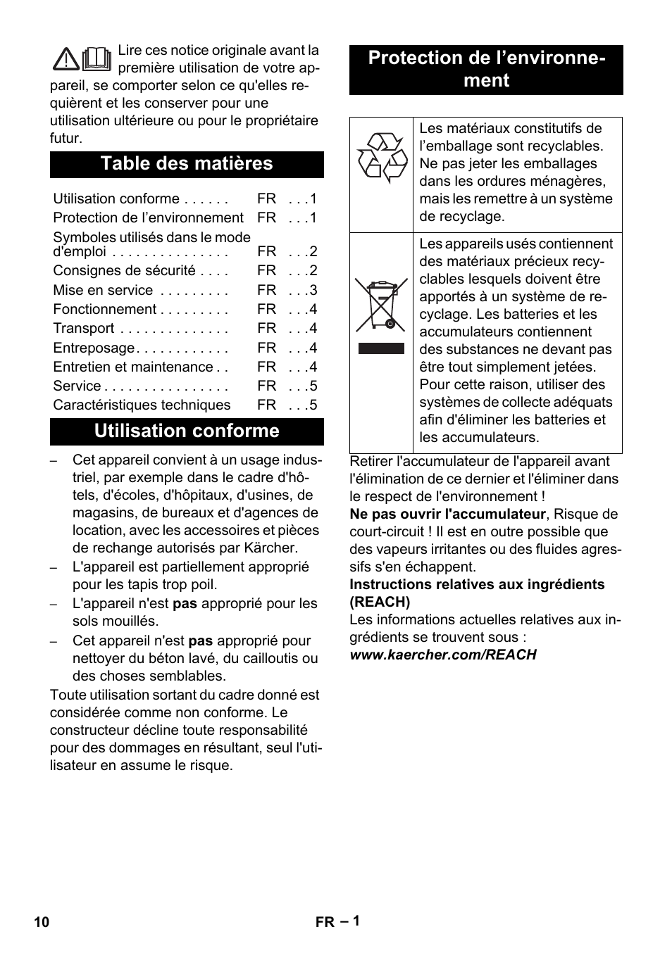 Karcher EB 30-1 User Manual | Page 10 / 24