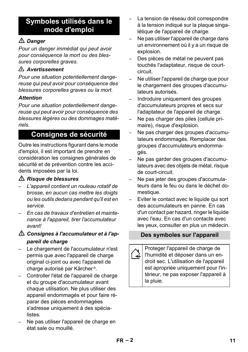 Karcher EB 30-1 User Manual | Page 11 / 24